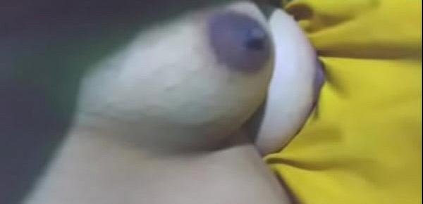  My net frds bitch wife Reshma again with her soft boobs video sent by hubby
